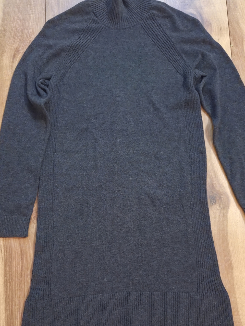 Lululemon Keep It Cozy Sweater Dress Cotton Silk Blend Knit Long Sleeve - Size 6